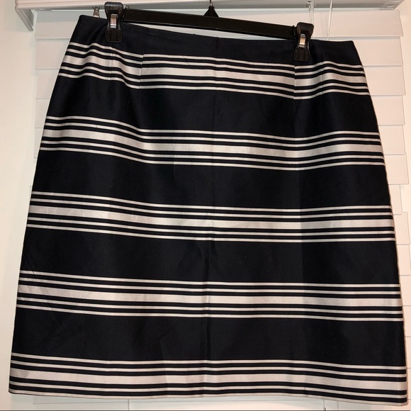 Talbots Dresses & Skirts - Talbots | Striped Career Skirt | Size 14